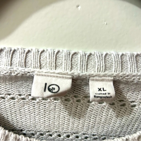 TEN TREE cream cardigan - Picture 3 of 5